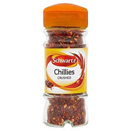 BEST BY JUNE 2026 Schwartz Chillies Crushed 29g