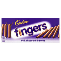 BEST BY APRIL 2024: Cadbury Fingers Biscuits Milk Chocolate 114g