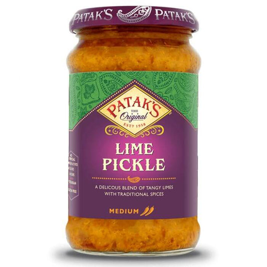 Pataks Lime Medium Pickle 283g