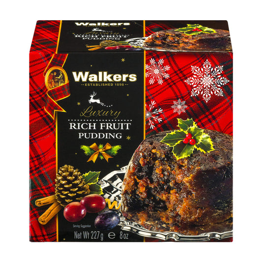 Walkers Christmas Pudding Rich Fruit Pudding (Plum Pudding) 200g