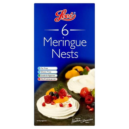 Lees of Scotland Meringue Nests 100g