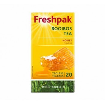 Freshpak Rooibos Tea Sweet Honey Tea Bags (Pack of 20 Bags) 50g