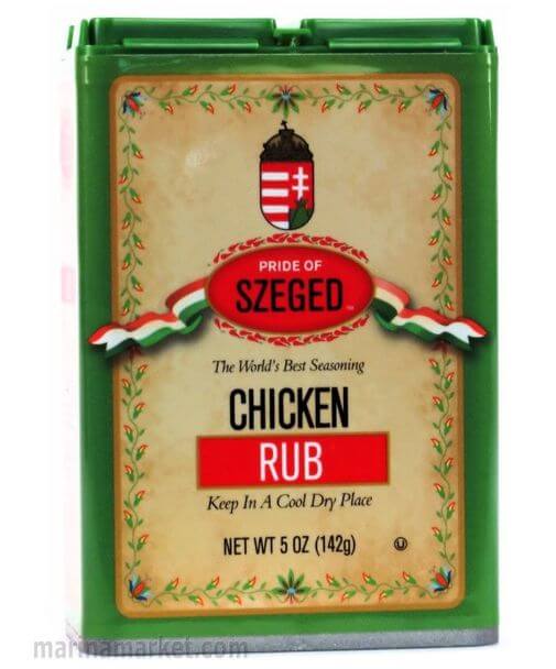 Pride of Szeged Chicken Rub Seasoning 142g