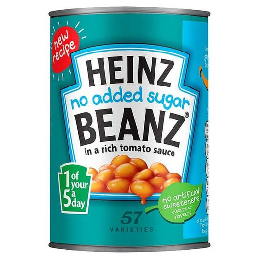 Heinz Baked Beans No Added Sugar 415g