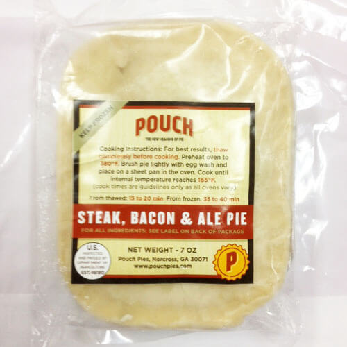 Pouch Pies Steak Bacon and Ale Pie 198g
