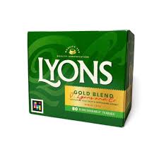 Lyons Gold Blend Tea (Pack of 80 Tea Bags) 232g