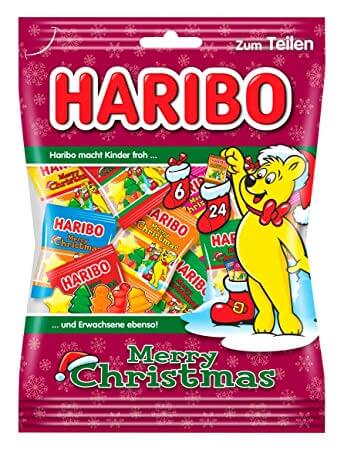Haribo Mini Christmas Bags Christmas Shapes 250g