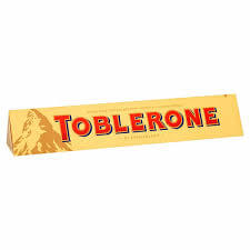 Kraft Toblerone Milk Chocolate with Honey and Almond Nougat Bar HEAT SENSITIVE ITEM. PLEASE ADD ITEM 122942 TO THE ORDER TO TRY TO PROTECT CHOCOLATES FROM HEAT DAMAGE 340g