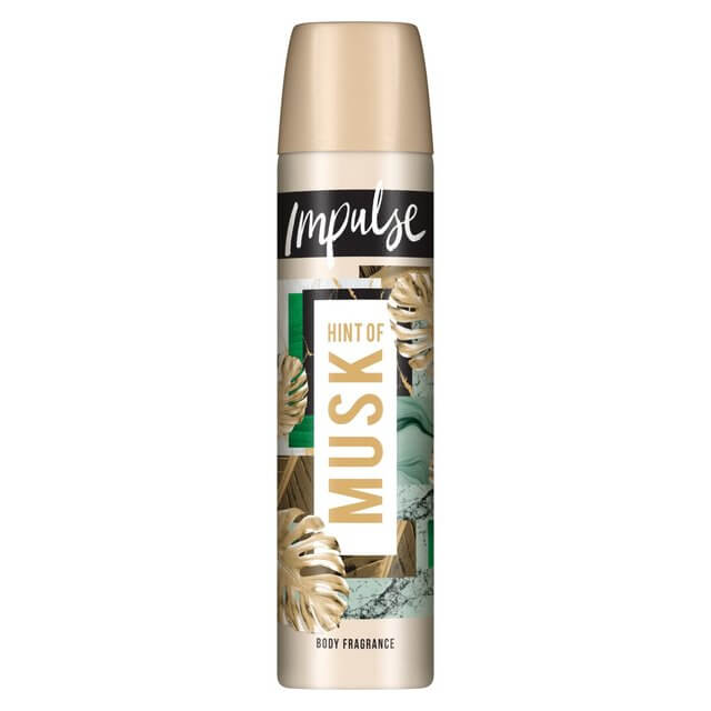 Impulse Body Spray Musk 75ml – British Food Shop