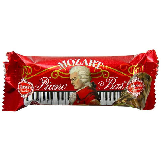 Reber Mozart Piano Bar Dark and Creamy Nougat 49g