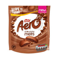 BEST BY APRIL 2024: Nestle Aero Milk Chocolate Melts Pouch 92g