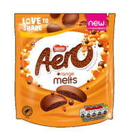 Nestle Aero Melts Orange Pouch (HEAT SENSITIVE ITEM - PLEASE ADD A THERMAL BOX TO YOUR ORDER TO PROTECT YOUR ITEMS 86g