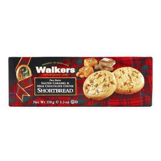 Walkers Shortbread Salted Caramel and Milk Choc Chunk 150g