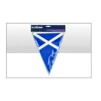 Elgate Scottish Saltire Bunting Pvc 10 Flags 12ft Long 20g