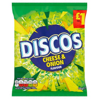 DISCONTINUED Discos Crisps Cheese And Onion Flavour 70g