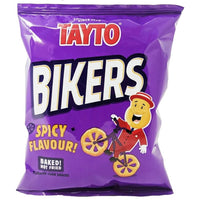 BEST BY APRIL 2024: Tayto Bikers Spicy Corn Snacks 30g