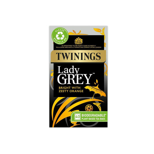 Twinings Lady Grey (40 Tea Bags) 100g