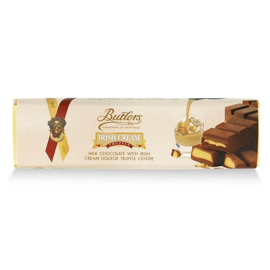 Butlers Irish Cream Truffle Bar HEAT SENSITIVE ITEM. PLEASE ADD ITEM 122942 TO THE ORDER TO TRY TO PROTECT CHOCOLATES FROM HEAT DAMAGE. 75g