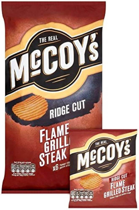 McCoys Flame Grilled Steak 6pk 150g