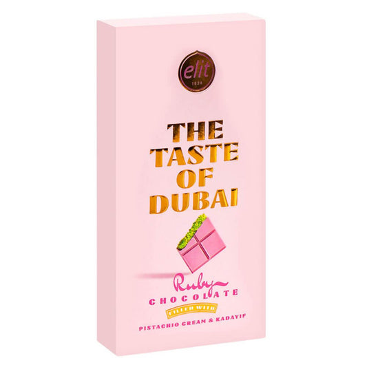 Elit The Taste Of Dubai Ruby Chocolate Bar 90g