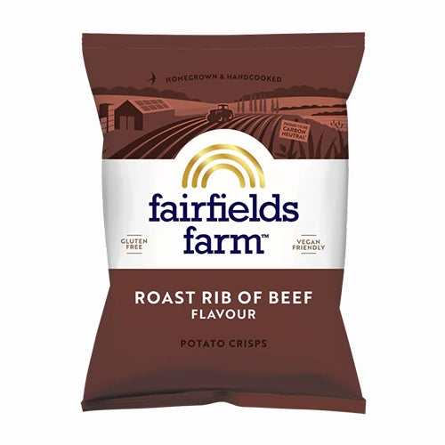 Fairfields Roast Rib of Beef Potato Crisps 40g