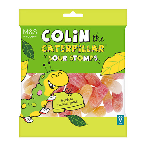 Marks and Spencer Colin the Caterpillar Sour Stomps 170g