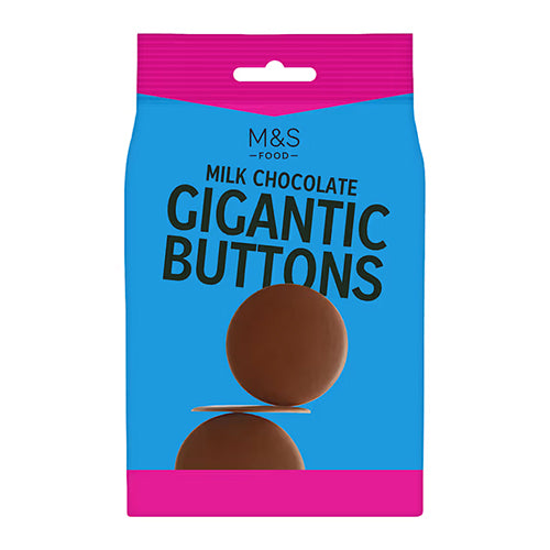Marks and Spencer Milk Chocolate Gigantic Buttons 150g