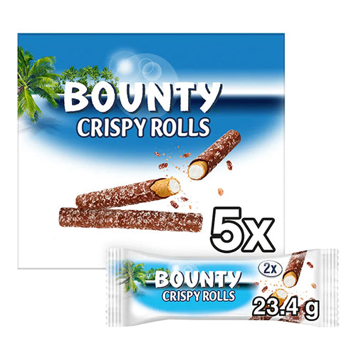 Mars Bounty Crispy Rolls 5 pack 117g