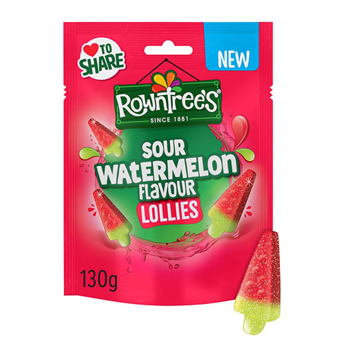 Nestle Rowntrees Watermelon Lollies Pouch 130g
