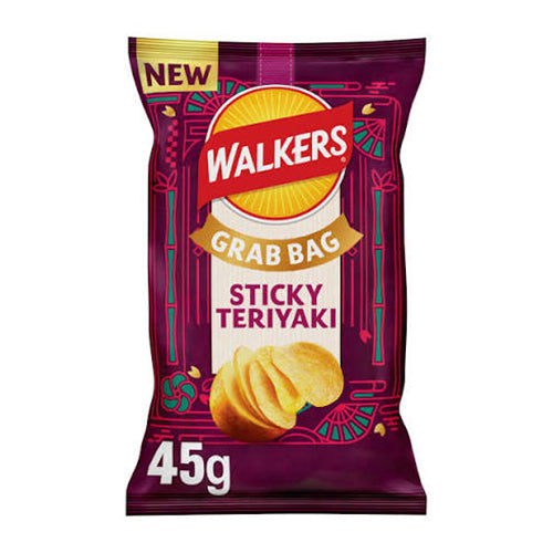 Walkers Sticky Teriyaki Sauce Flavour Crisps 45g