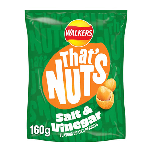 Walkers Thats Nuts Salt and Vinegar 160g