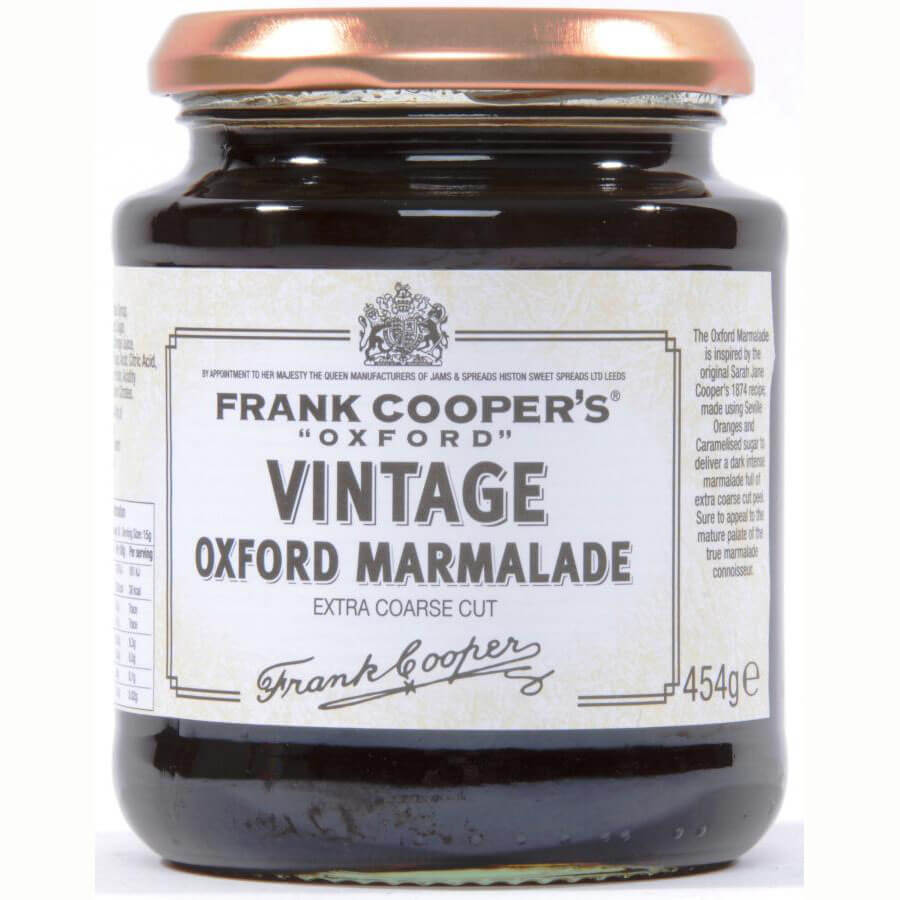 FRANK COOPER　フランククーパー　マーマレードジャー　レア Frank Coopers Marmalade Vintage Extra Coarse Cut 454g – British