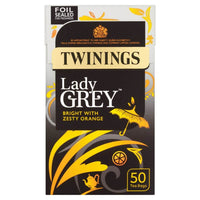 Twinings Lady Grey (Pack of 80 Tea Bags) 200g