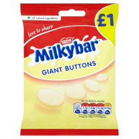 Nestle Milkybar - Giant Buttons Pouch (HEAT SENSITIVE ITEM - PLEASE ADD A THERMAL BOX TO YOUR ORDER TO PROTECT YOUR ITEMS 85g