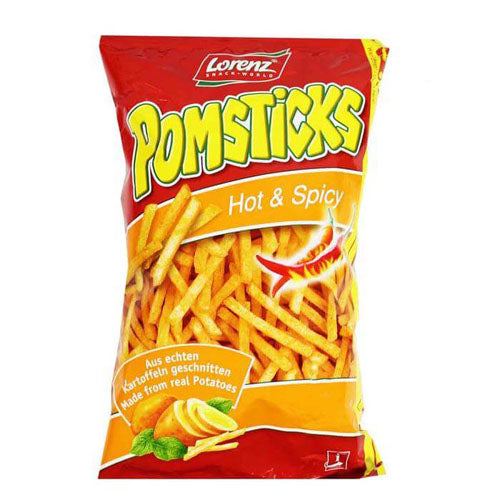 Lorenz Potato Sticks Hot and Spicy 85g