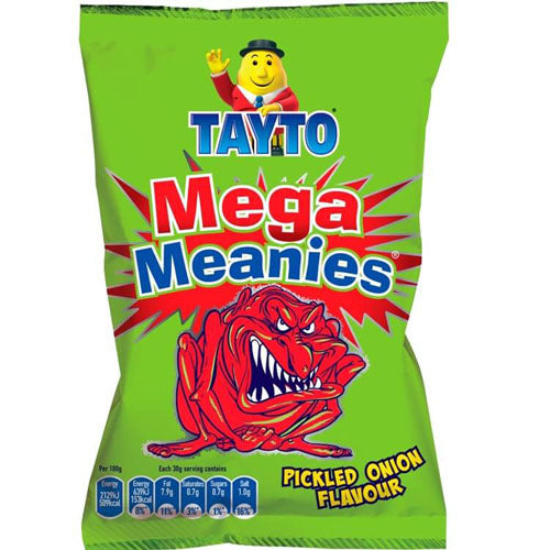 Tayto Meanies Pickled Onion Corn Snack 35g