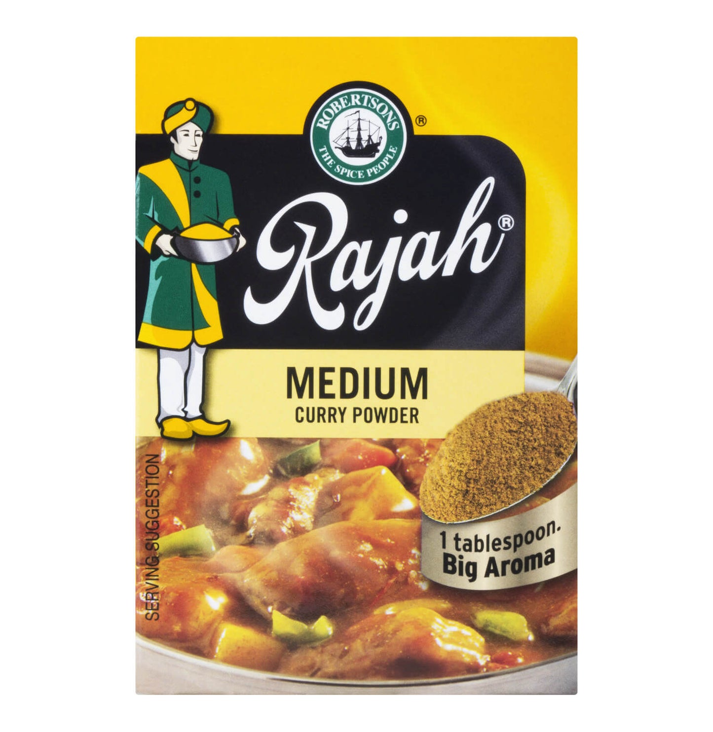 Robertsons Rajah Curry Powder Medium 100g