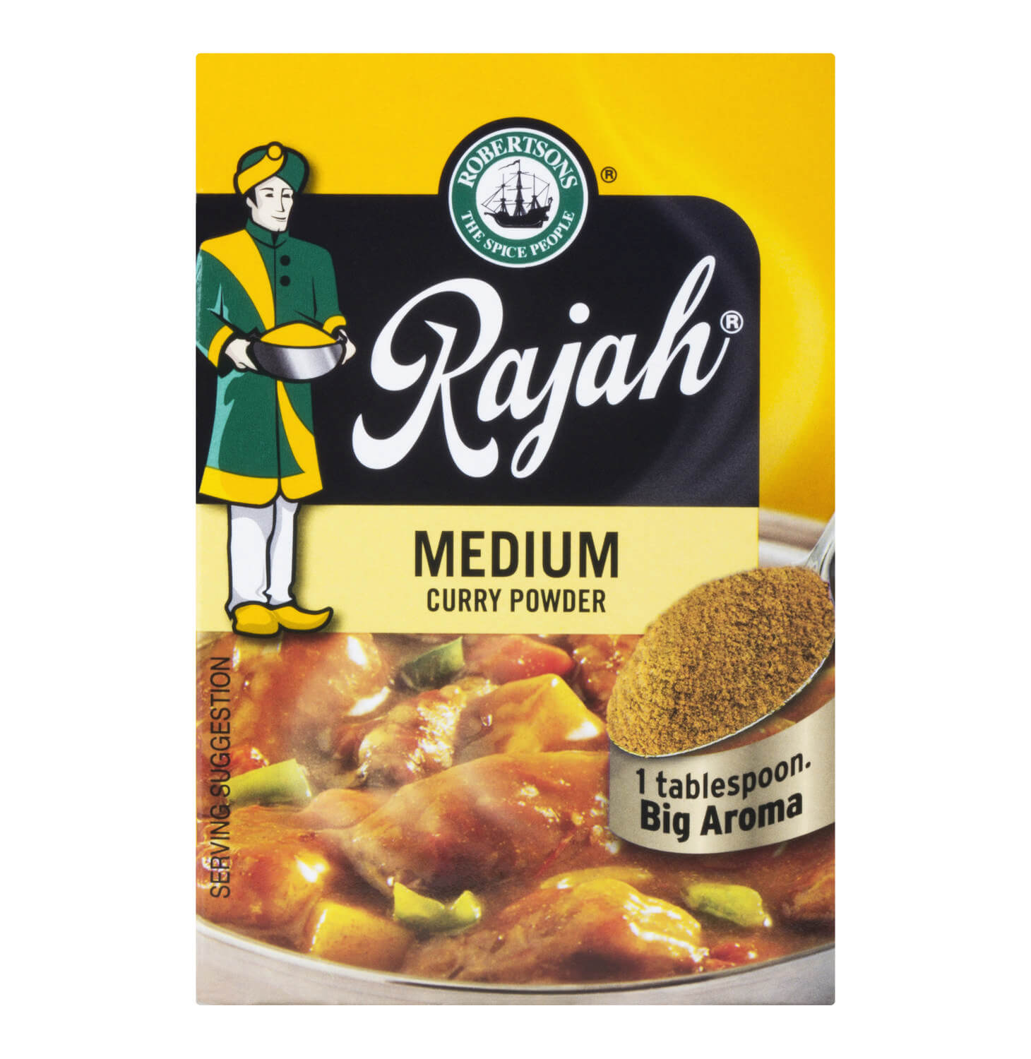 Robertsons Rajah Curry Powder Medium 100g