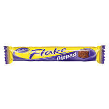 Cadbury Dipped Flake HEAT SENSITIVE ITEM. PLEASE ADD ITEM 122942 TO THE ORDER TO TRY TO PROTECT CHOCOLATES FROM HEAT DAMAGE 28g