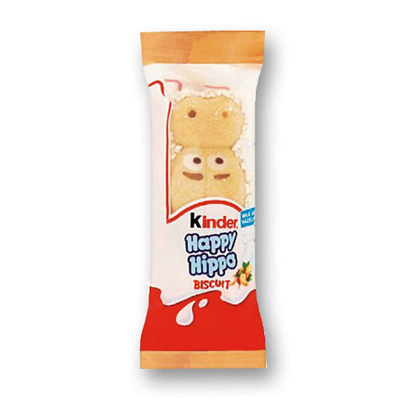 Ferrero Kinder Happy Hippo Biscuit (HEAT SENSITIVE ITEM - PLEASE ADD A THERMAL BOX TO YOUR ORDER TO PROTECT YOUR ITEMS 20.7g