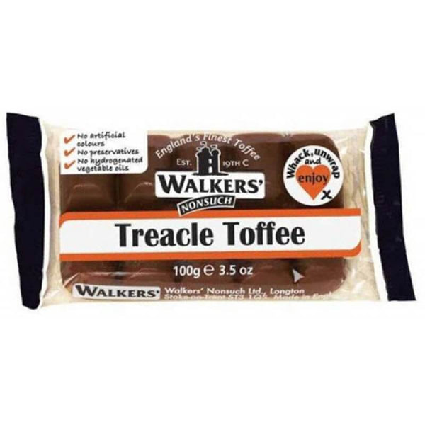 Walkers Toffee Treacle Bar 100g