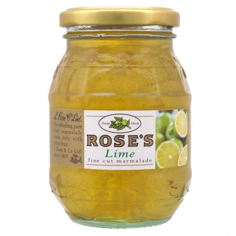 Roses Marmalade Lime Fine Cut 454g