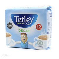 Tetley Decaf (Pack of 80 Tea Bags) 250g
