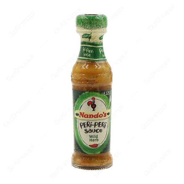 Nandos Wild Herb Peri Peri Sauce Small Bottle (Kosher) 125g