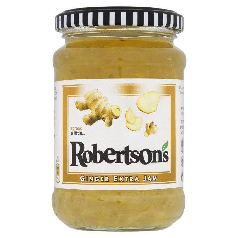 BEST BY MAY 2026: Robertsons Jam Extra Ginger 340g