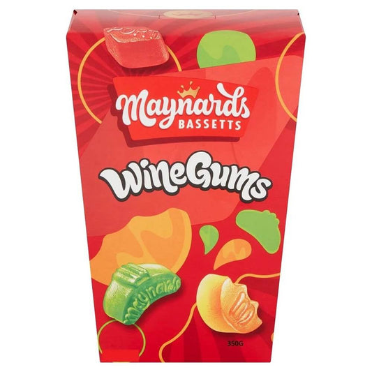 Maynards Bassetts Wine Gums Carton 300g