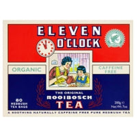 Eleven O Clock Tea Original Rooibos Tagless Tea Bags (Pack of 80 Bags) 200g
