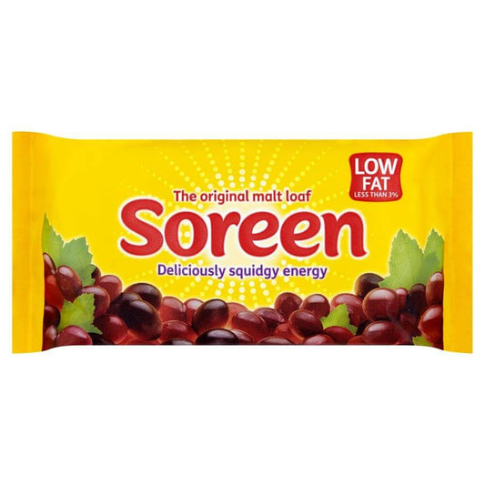 Soreen Malt Loaf Fruity This item ships frozen and will arrive thawed and needs to be re-frozen upon receipt. The 3-Day Select shipping option is required when shipping this item 190g