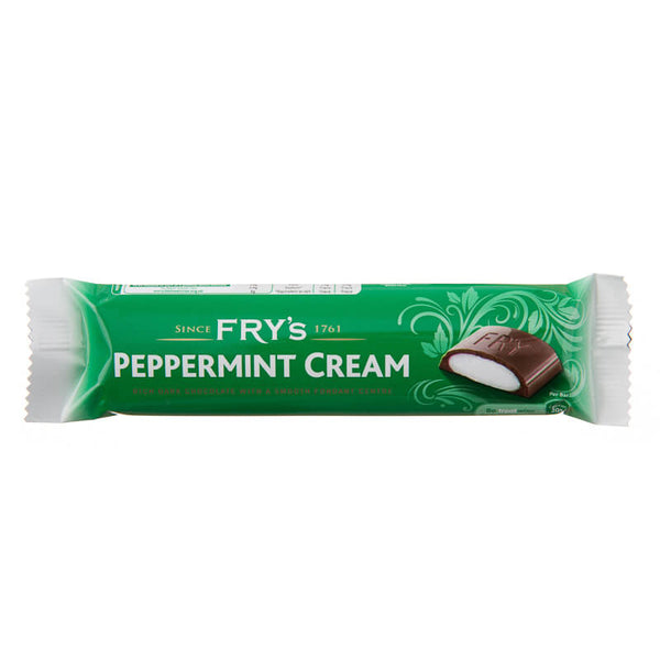 Frys Peppermint Cream  HEAT SENSITIVE ITEM. PLEASE ADD ITEM 122942 TO THE ORDER TO TRY TO PROTECT CHOCOLATES FROM HEAT DAMAGE. 49g