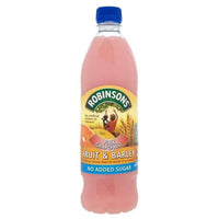 Robinsons Squash Barley Pink Grapefruit No Added Sugar 1l